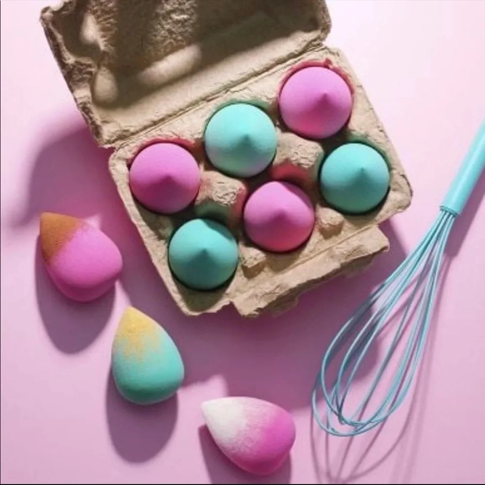 🐣 Beauty Bakerie Blending Egg Beauty Sponges - 6 makeup sponges